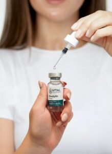 gemini generated image q5vuc7q5vuc7q5vu Customer testimonial highlighting Vital Peptides reviews